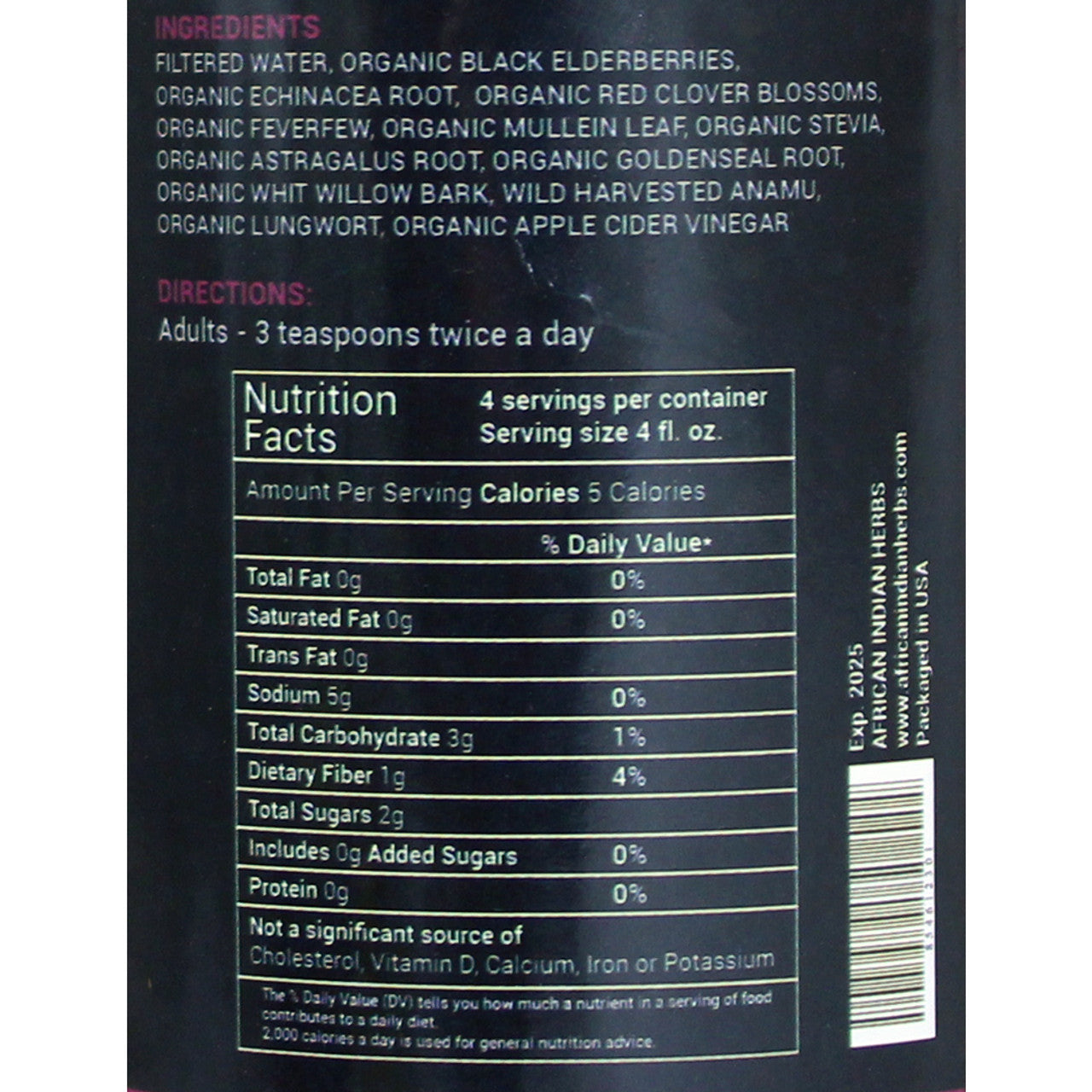 Elderberry Wellness Detox - 16 oz.