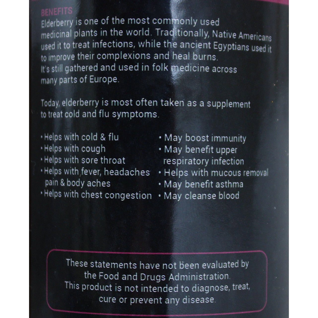 Elderberry Wellness Detox - 16 oz.