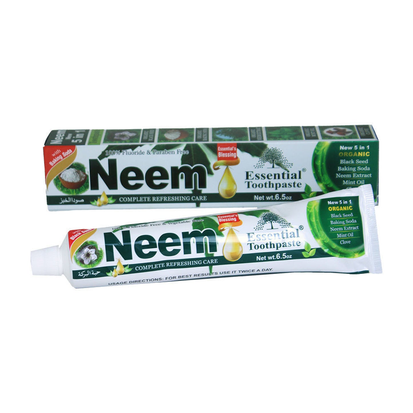 Neem Essential Toothpaste Fluoride Free