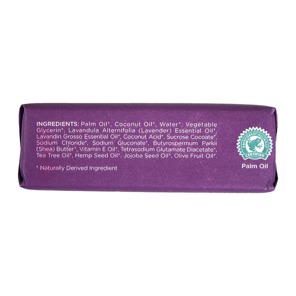 Lavender Calming Body Bar Soap Sunaroma Natural