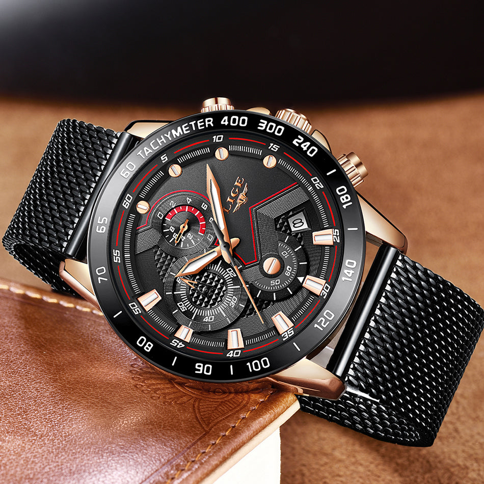 Lige mens watches top 2025 brand luxury