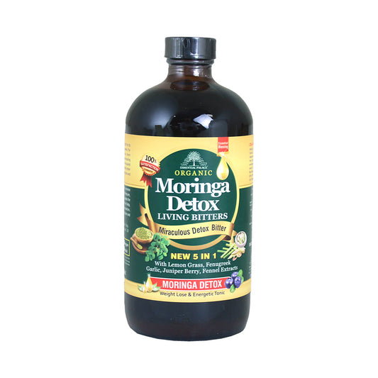 Organic Moringa Detox Living Bitters - 8oz